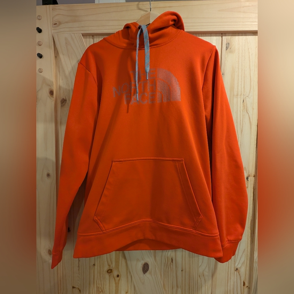 The North Face Men's Small Vibrant Orange Hoodie